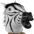 Halloween mask Theater Toys Animal Prop Latex Rubber Zebra Mask FC90082